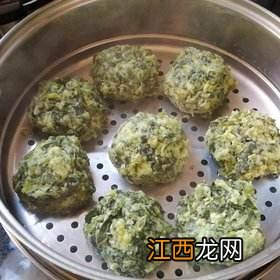 菠菜菜团子蒸多久