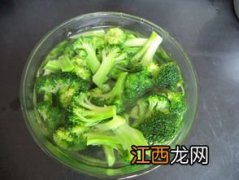 白灼西兰花多久断生