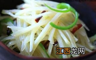 土豆条咸菜怎么做好吃