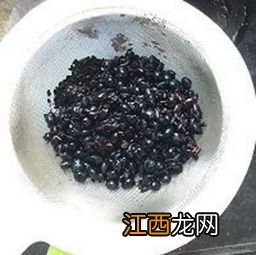 熟黑米怎么弄泥