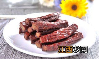 风干牛肉干热量高吗 风干牛肉干热量