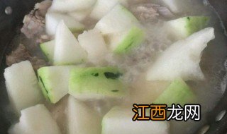 排骨炖冬瓜怎么做 排骨炖冬瓜的做法