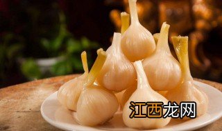 怎么做泡糖醋蒜 泡糖醋蒜的做法