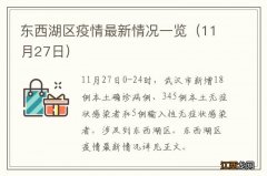 11月27日 东西湖区疫情最新情况一览