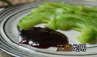 酱苦瓜制作方法 这道菜有什么特点