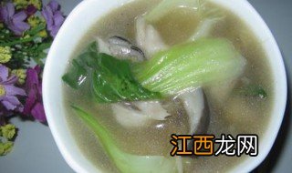 蘑菇油菜汤怎样做 蘑菇油菜汤做法介绍