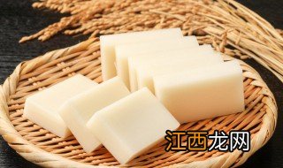 年糕是用米做的吗 年糕是用什么米做的