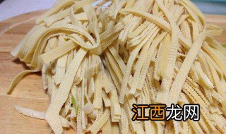 豆丝的配方做法大全 豆丝的配方做法