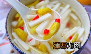 泡椒白萝卜的腌制方法 自制泡椒白萝卜的腌制方法