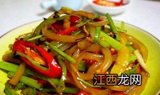 猪肉皮怎么做好吃 爆炒肉皮的做法