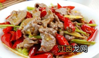 泡椒牛肉丝的做法 泡椒牛肉丝怎么做