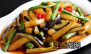 茄子烧豆角的做法 做茄子烧豆角的步骤