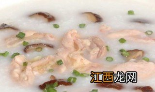 香菇肉粥怎么做的 做香菇肉粥的步骤