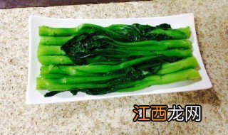 怎么做白芍青菜 炒青菜的做法