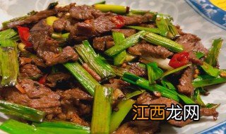 爆炒牛肉块做法 爆炒牛肉块做法简述