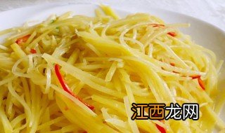 炒土豆丝如何做 炒土豆丝的做法介绍