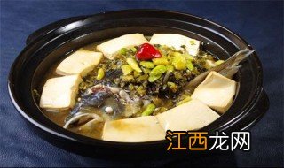 酸菜鱼头炖豆腐 酸菜鱼头炖豆腐做法简述