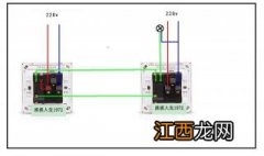 双控灯线接法图解 双控灯线接法