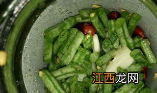 酸豇豆怎么泡 酸豇豆的做法