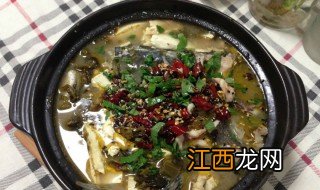 酸菜豆腐鱼 怎么做酸菜豆腐鱼