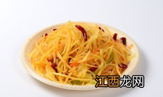 酸辣土豆丝教程 需要哪些食材