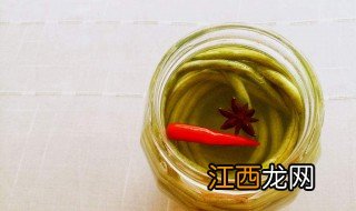 做酸豆角怎么做 做酸豆角的方法