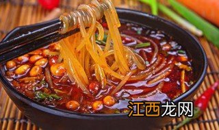 酸辣粉做法及配方 做法和配料都给你