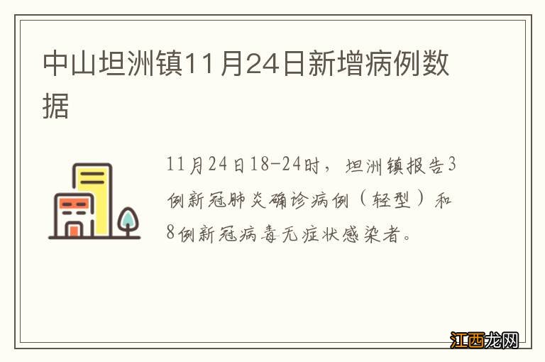 中山坦洲镇11月24日新增病例数据