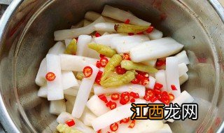 萝卜酸做法 这种做法最简单