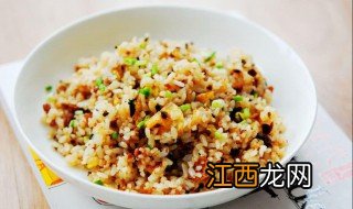 肉末炒饭家常做法窍门 肉末炒饭家常做法