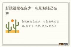 影院继续在变少，电影勉强还在放