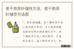 老干烘茶叶储存方法，老干烘茶叶储存方法图