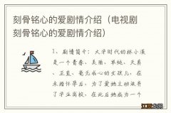 电视剧刻骨铭心的爱剧情介绍 刻骨铭心的爱剧情介绍