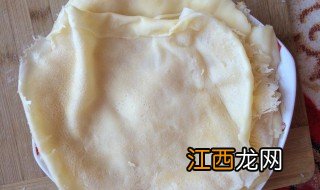 卷饼的面皮制作方法视频教程 卷饼的面皮制作方法