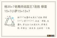 杨35+7老鹰终结国王7连胜 穆雷15+7小萨15+13+7