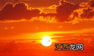 夕阳西下美好心情句子