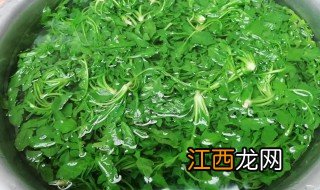 冰冻的荠菜多久解冻 冰冻的荠菜怎么解冻