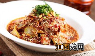 正宗夫妻肺片的主要食材是哪种肉