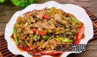 酸菜烧牛肉 酸菜烧牛肉的做法与步骤