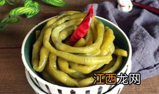 在家怎么制作酸豆角 在家怎么制作酸豆角窍门