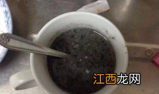 黑芝麻的做法