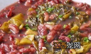 红豆酸菜汤的做法 如何做红豆酸菜汤