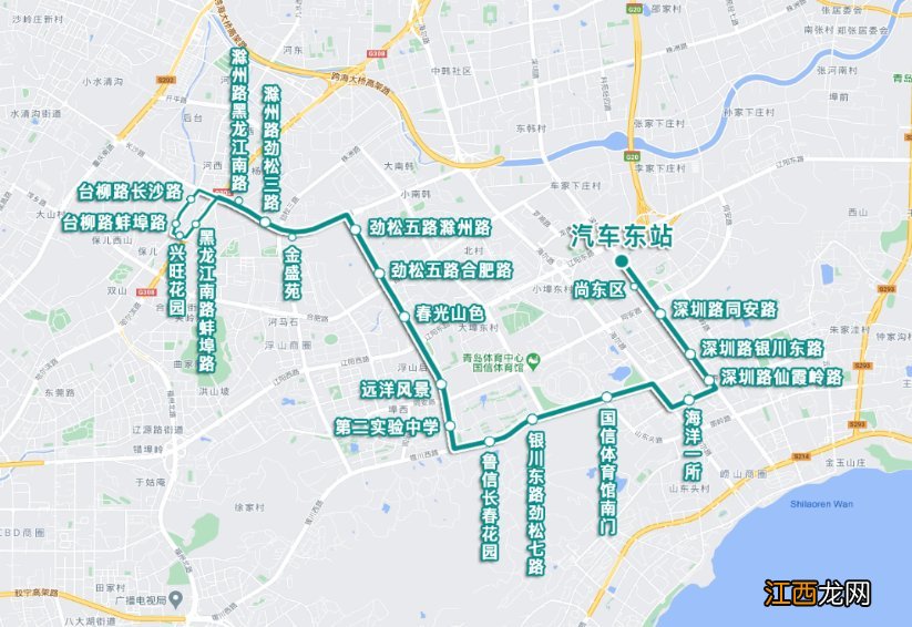 青岛市常规公交与地铁4号线接驳线路调整