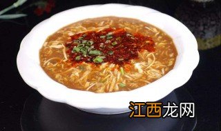 正宗酸辣汤的做法 怎么制作酸辣汤