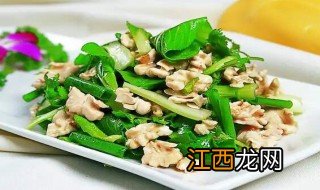 青菜炒肉丝 青菜炒肉丝家常做法介绍