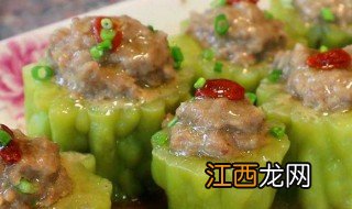 苦瓜酿肉末的做法大全 苦瓜酿肉末的做法