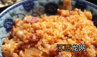 韩国泡菜炒饭 做炒饭的方法