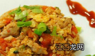 番茄酱炒饭 做炒饭的方法