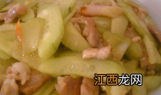 黄瓜炒肉片 做黄瓜炒肉片的方法