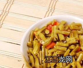 酸豇豆如何腌 酸豇豆的腌制方法